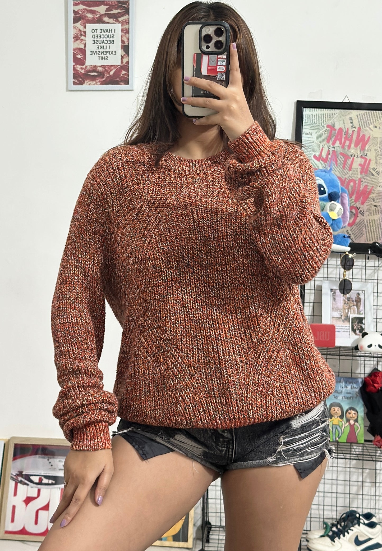 Oversized korean sweater (36-38)