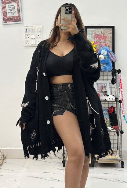 Oversized Korean cardigan (44-48)