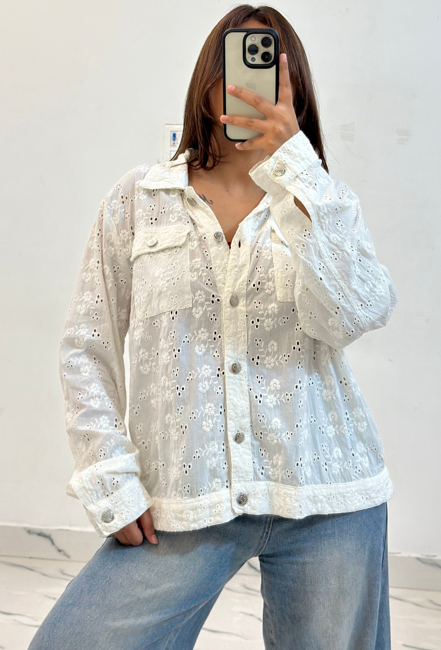 Pretty oversized shirt (38-40)