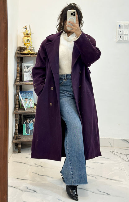 Heavy long coat (42-44)