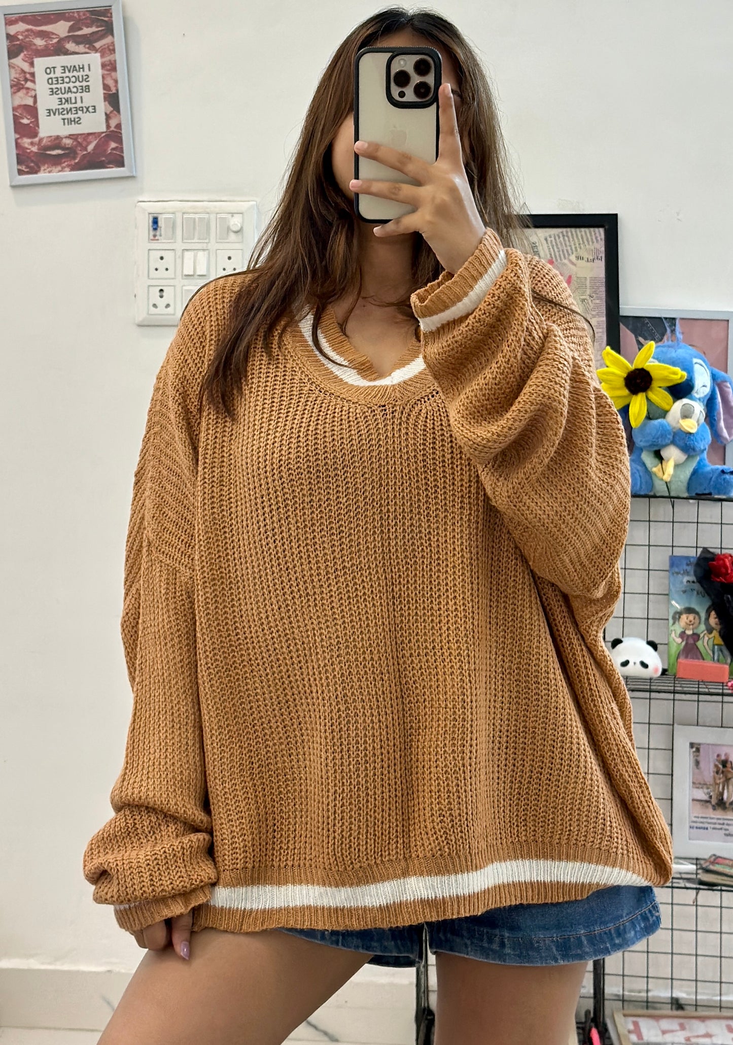 Oversized Korean sweater (44-46)