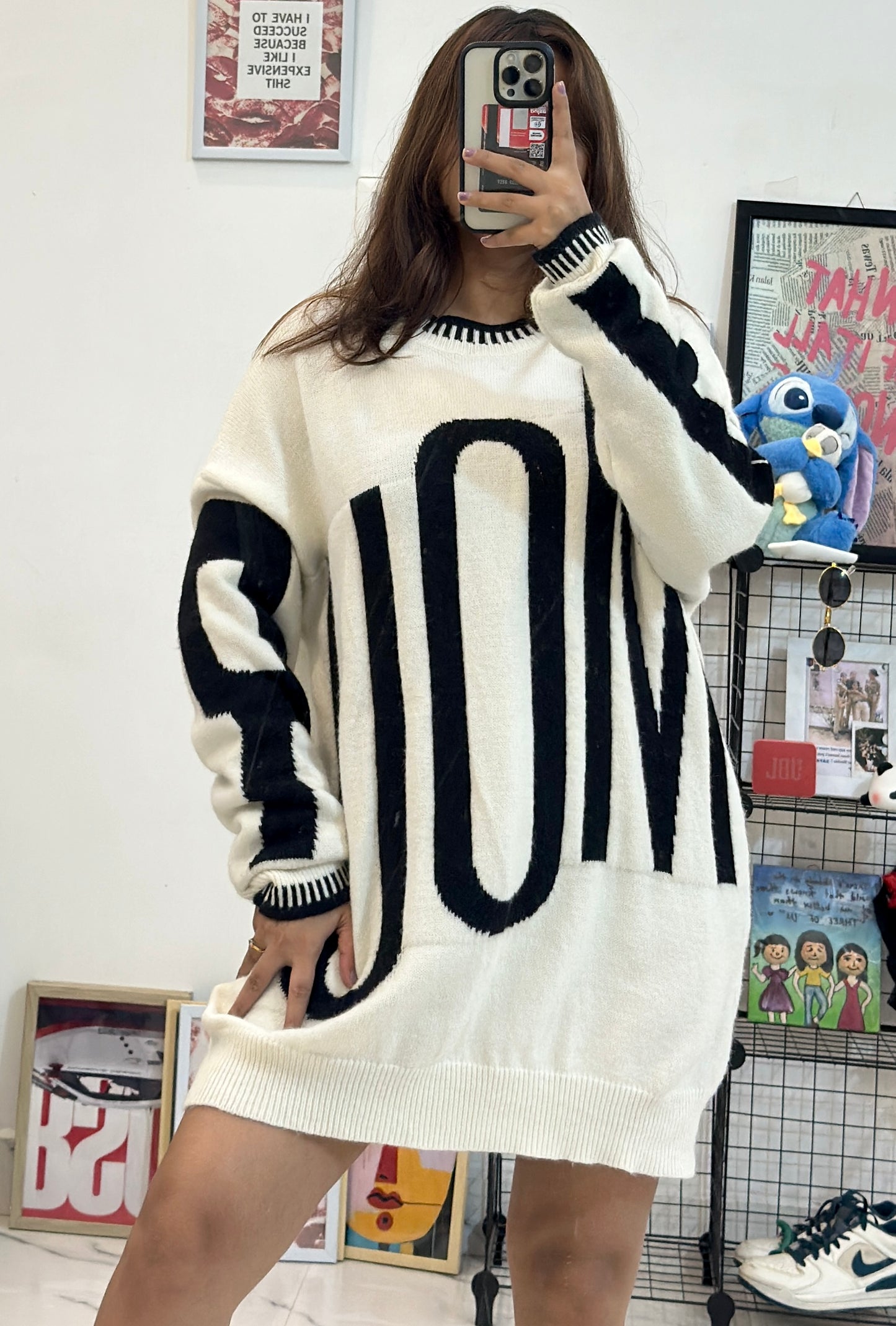 Oversized Korean sweater (46-48)