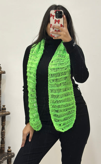 Crochet muffler