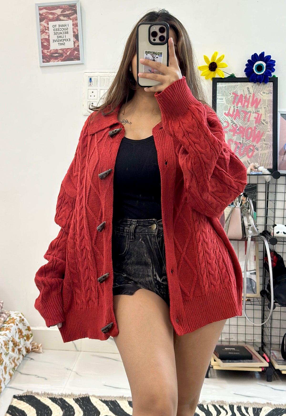 Oversized Korean cardigan (42-46)