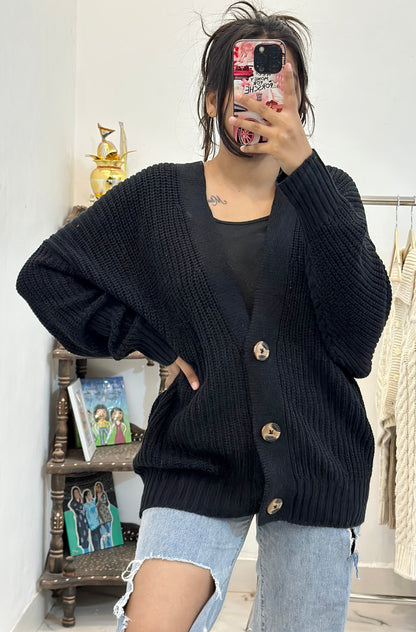 Oversized Korean hnm cardigan (40-42)