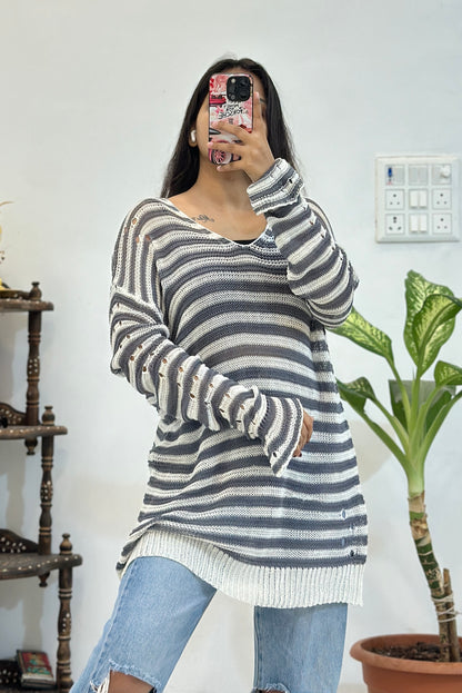 Long crochet top (44-46)