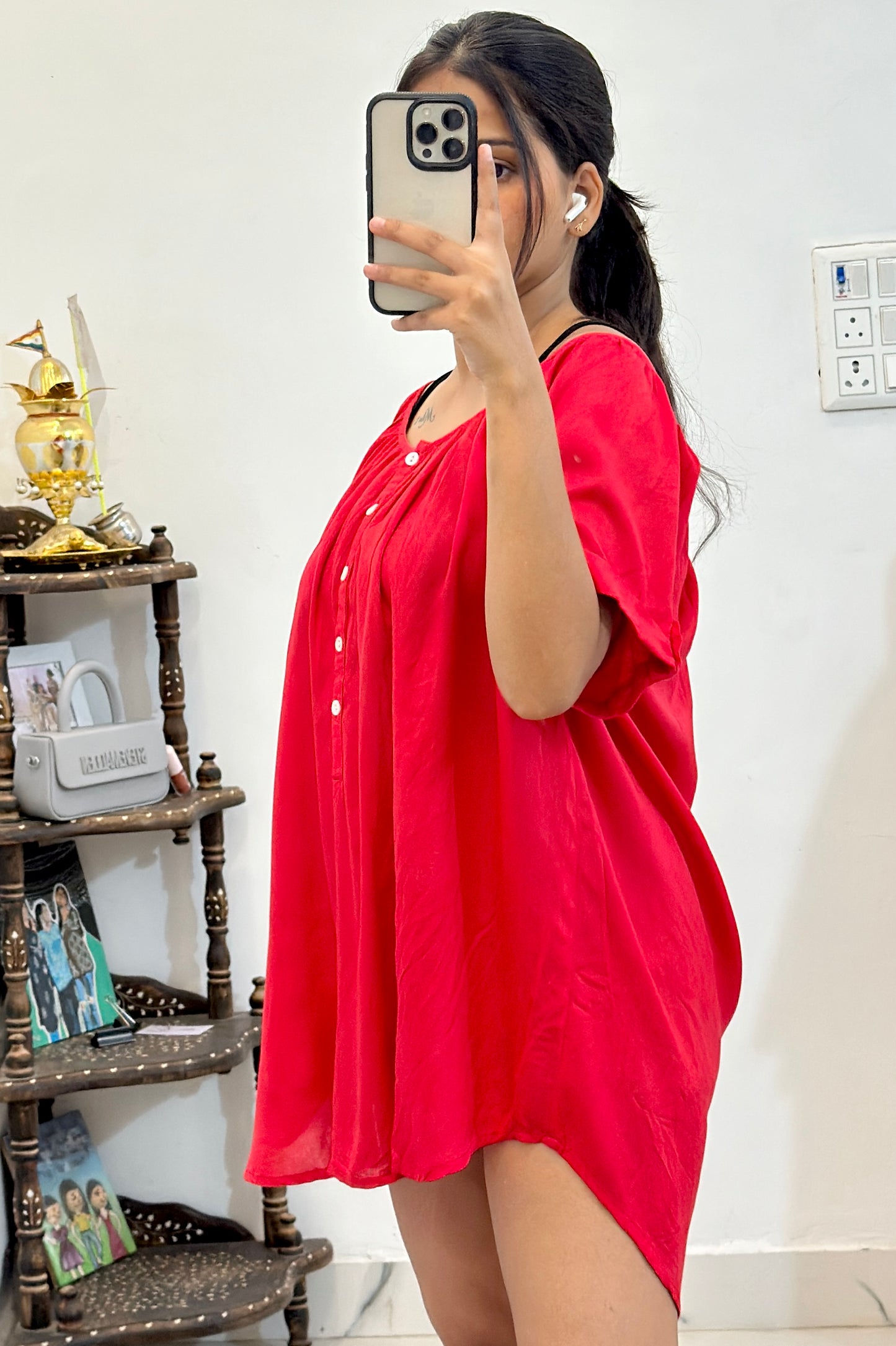 Pretty red top (40-42)
