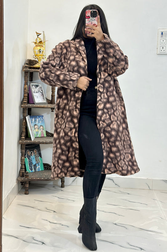 Heavy korean long coat (36-38)
