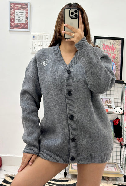 Oversized heavy cardigan (42-44)