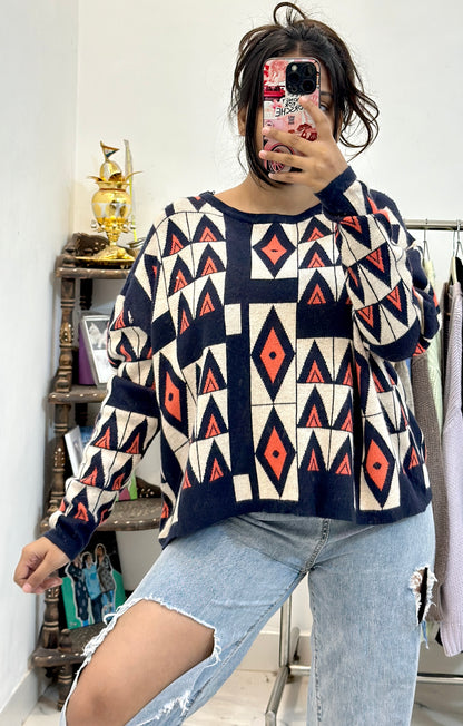 Oversized Korean sweater (40-42)