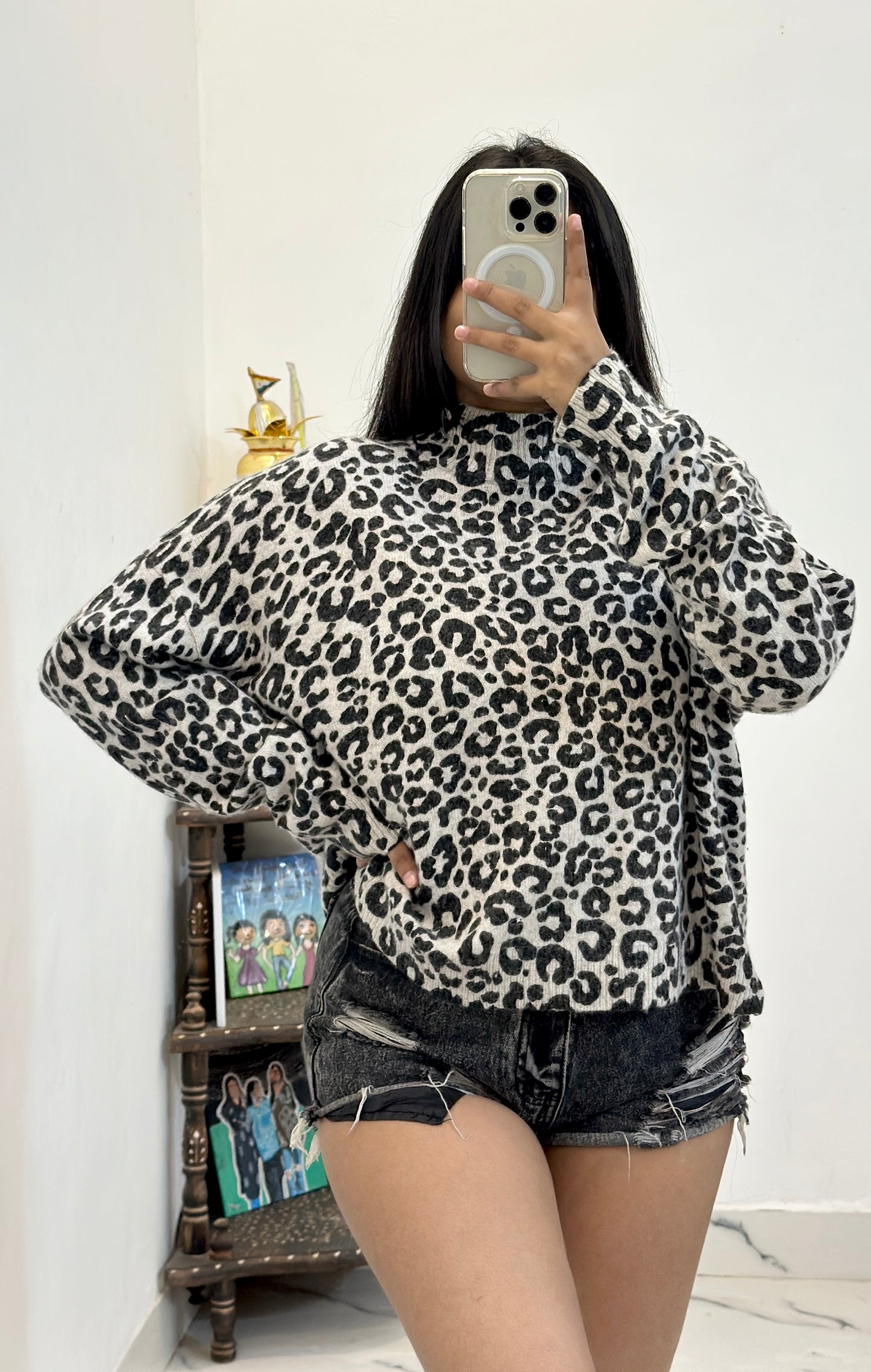 Korean oversized sweater (44-46)