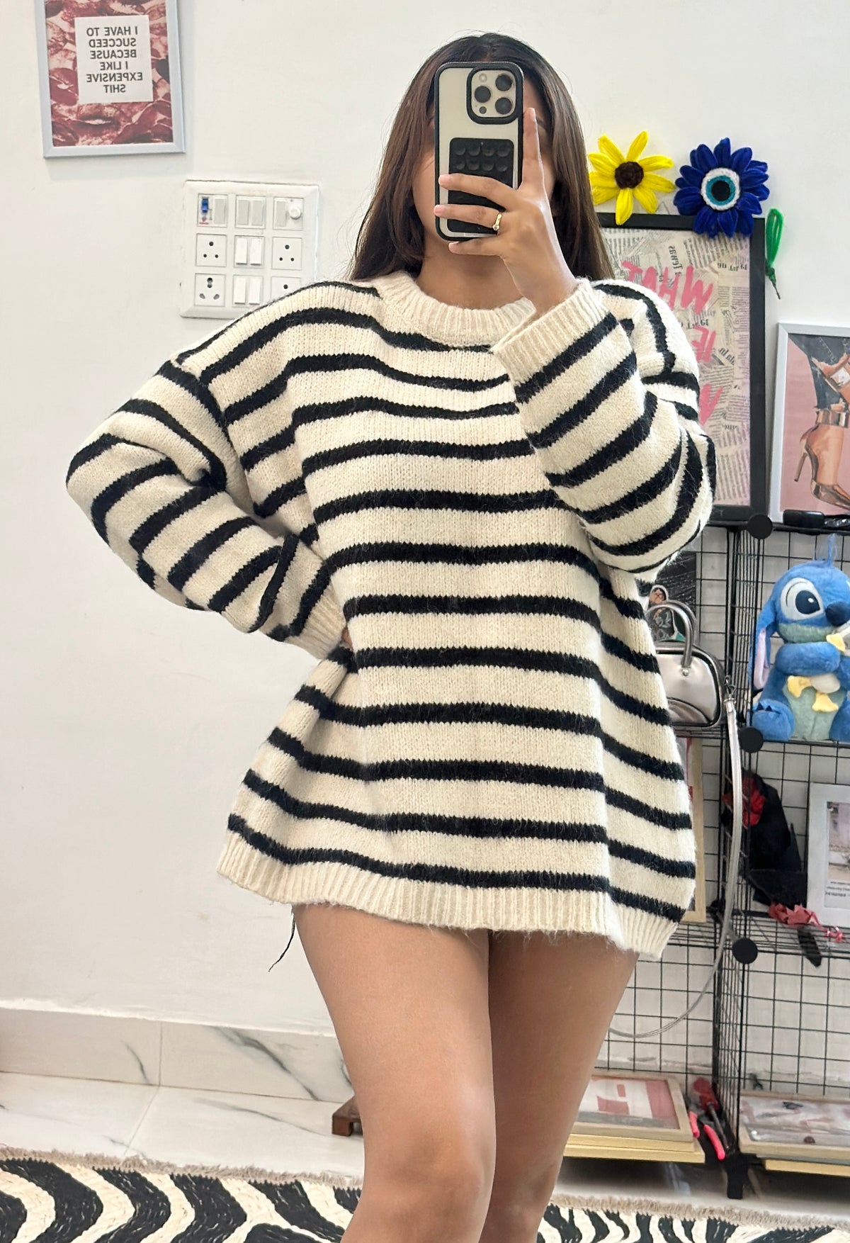 Oversized Korean sweater (42-46)