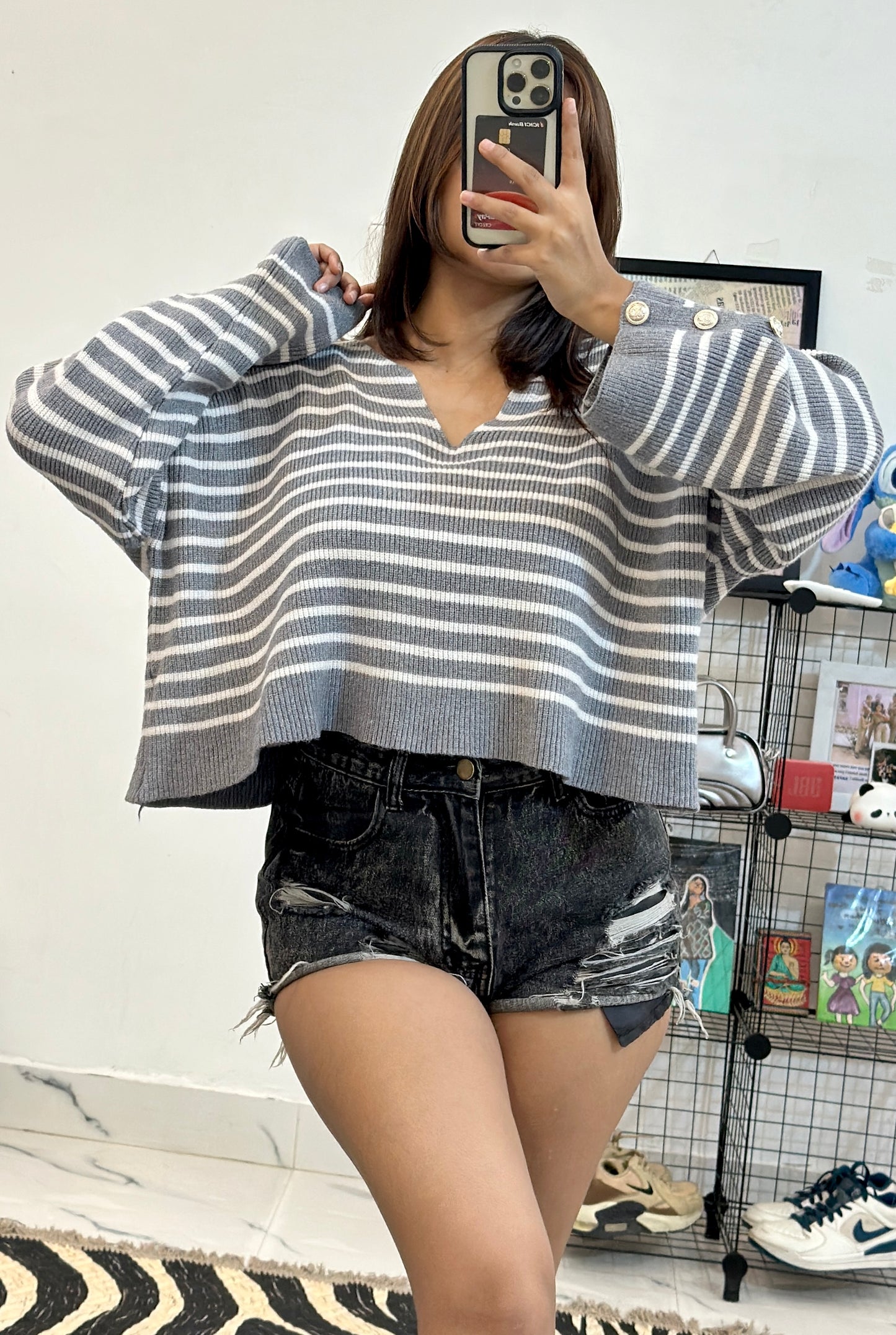 Oversized Korean sweater (46-48)