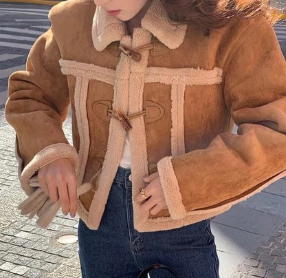 Heavy mustang inner fleece jacket (34-38)