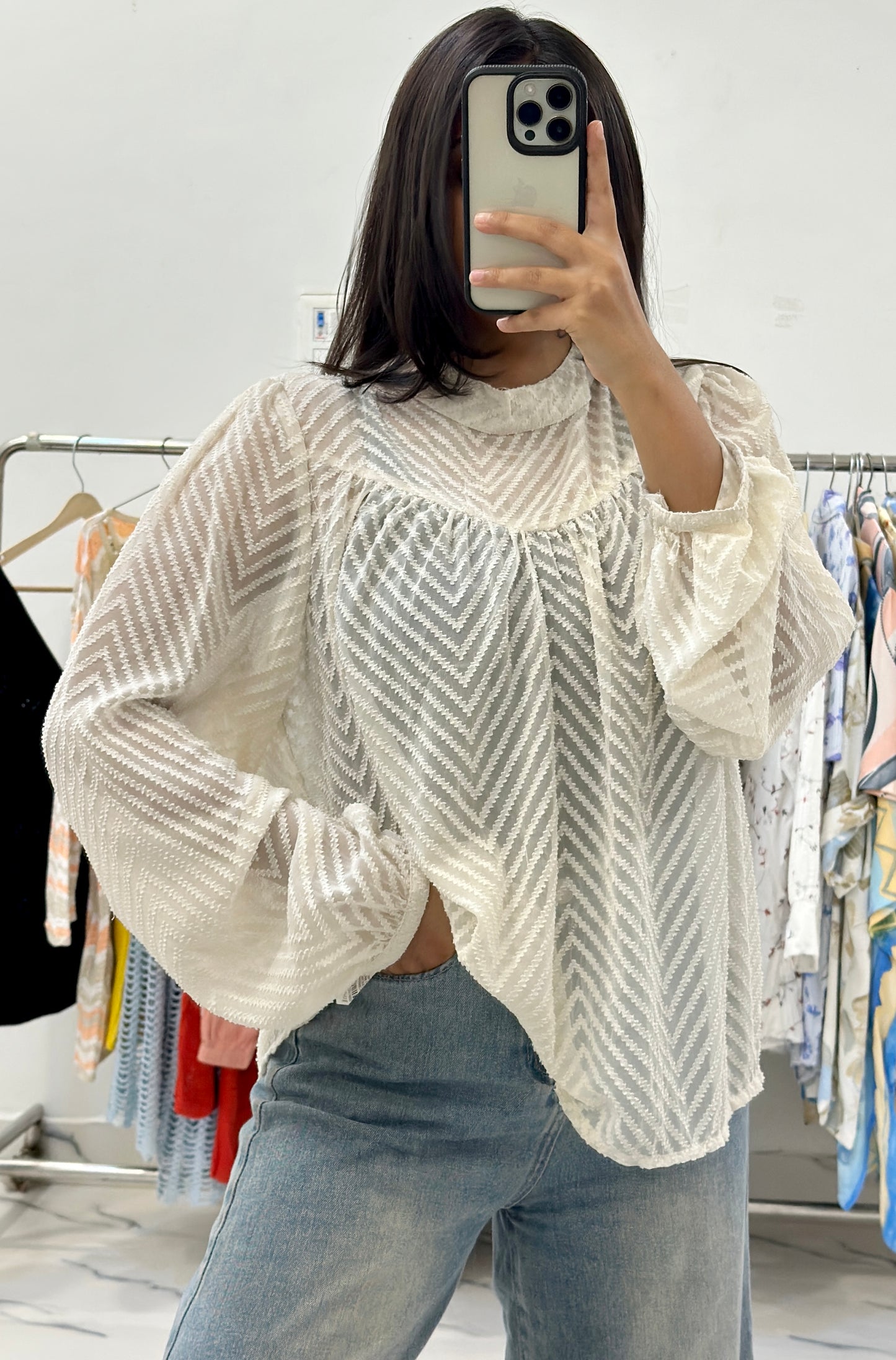 Pretty oversized top (42-44)