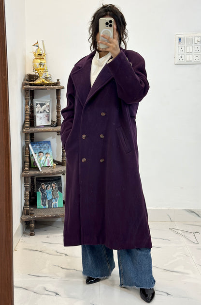 Heavy long coat (42-44)