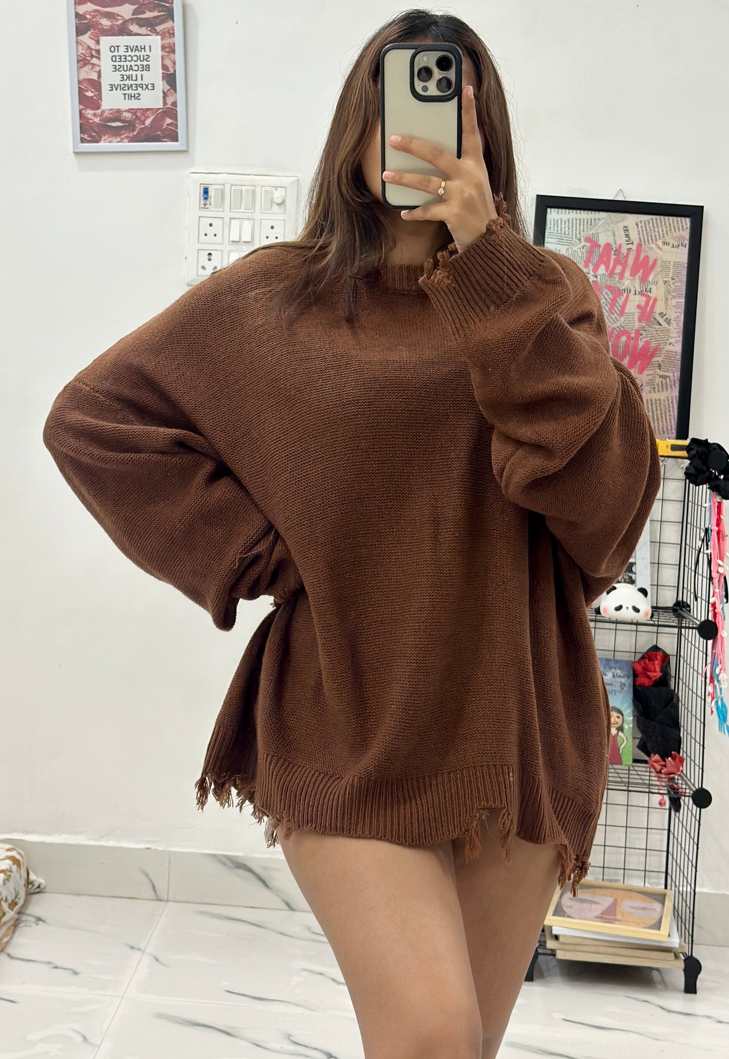 Oversized Korean sweater (48-50)