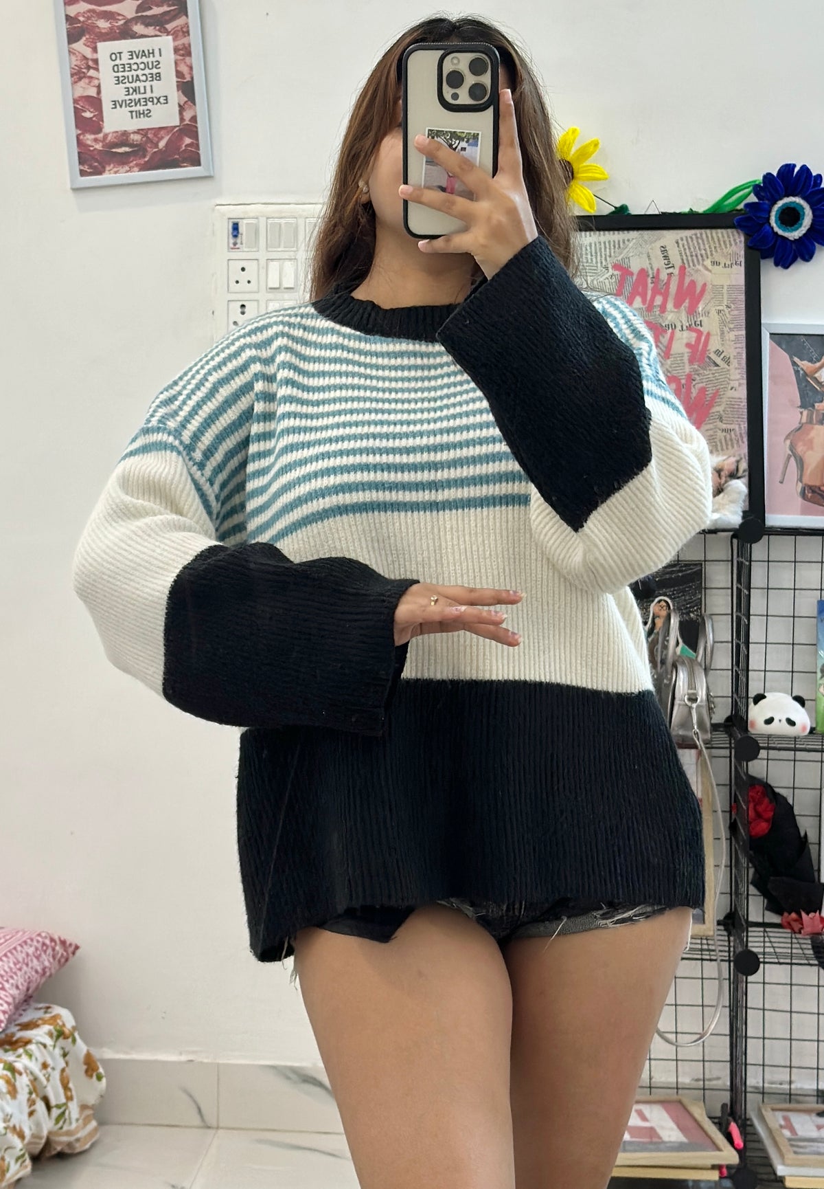 Oversized Korean sweater (40-44)