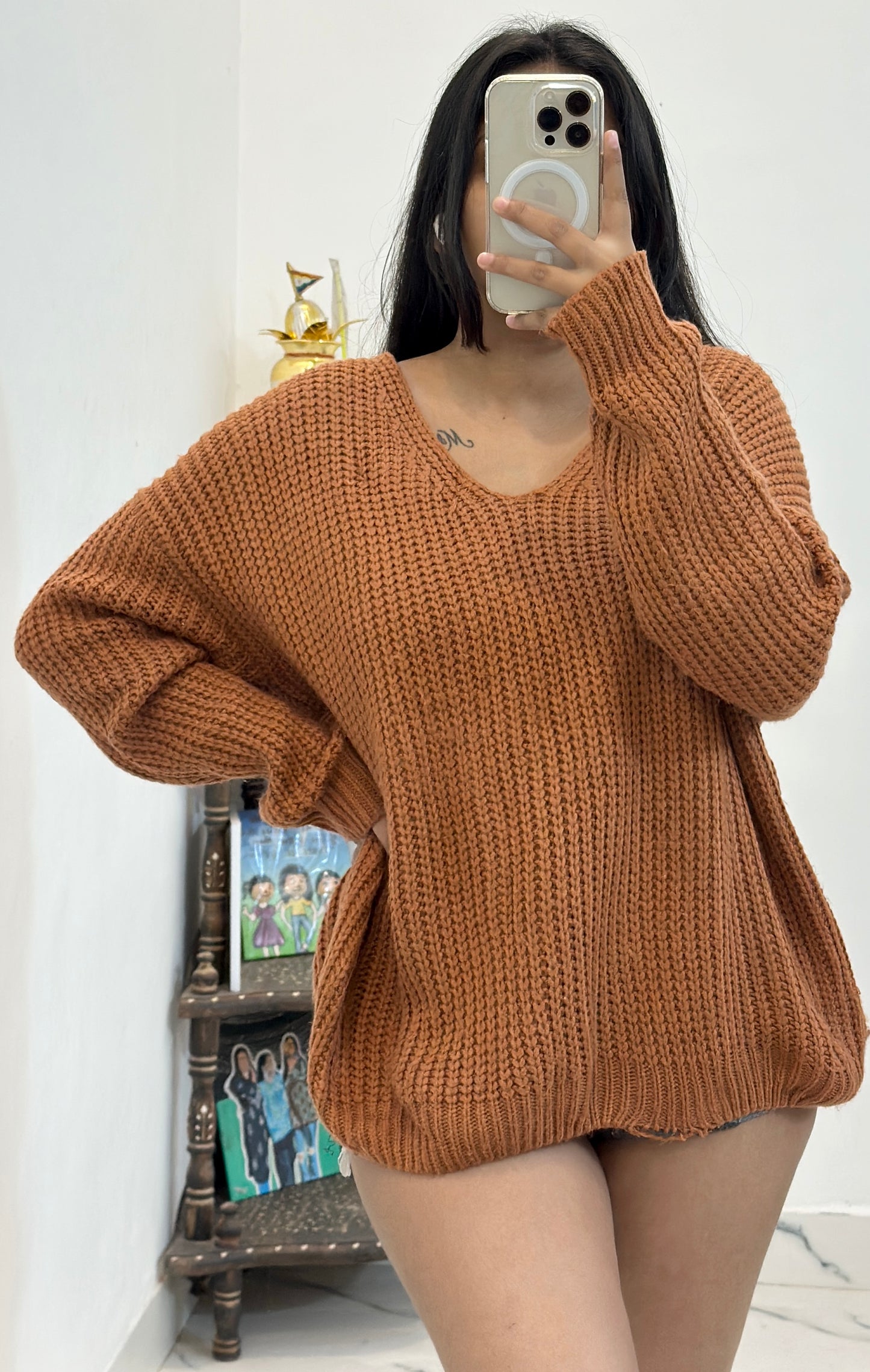 Korean oversized sweater (44-46)