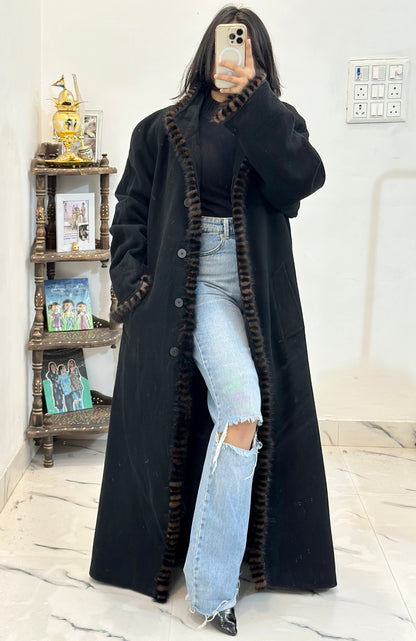 Heavy long coat (40-42)