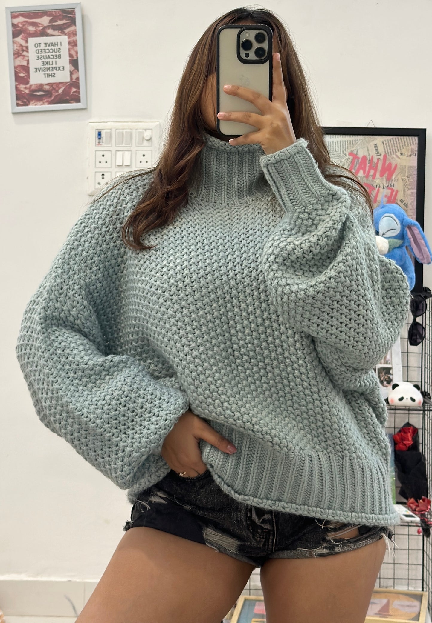 Oversized Korean sweater (42-44)