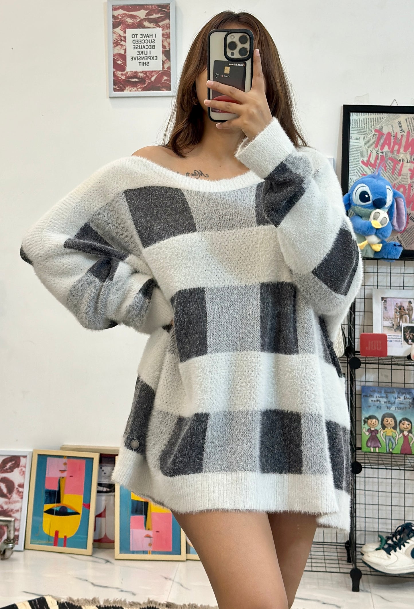 Oversized korean sweater (46-48)