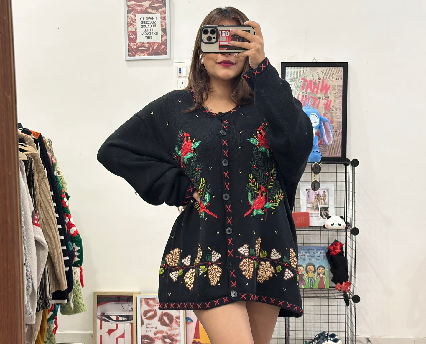 Oversized Korean cardigan(44-46)