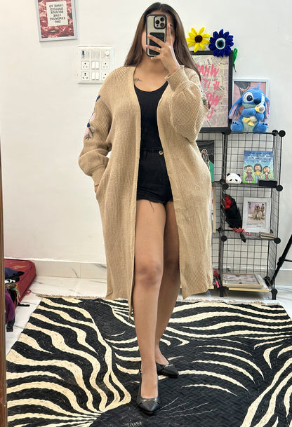 Oversized long shrug (40-42)