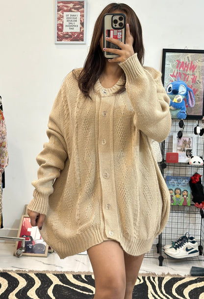 Korean oversized cardigan (50-52)