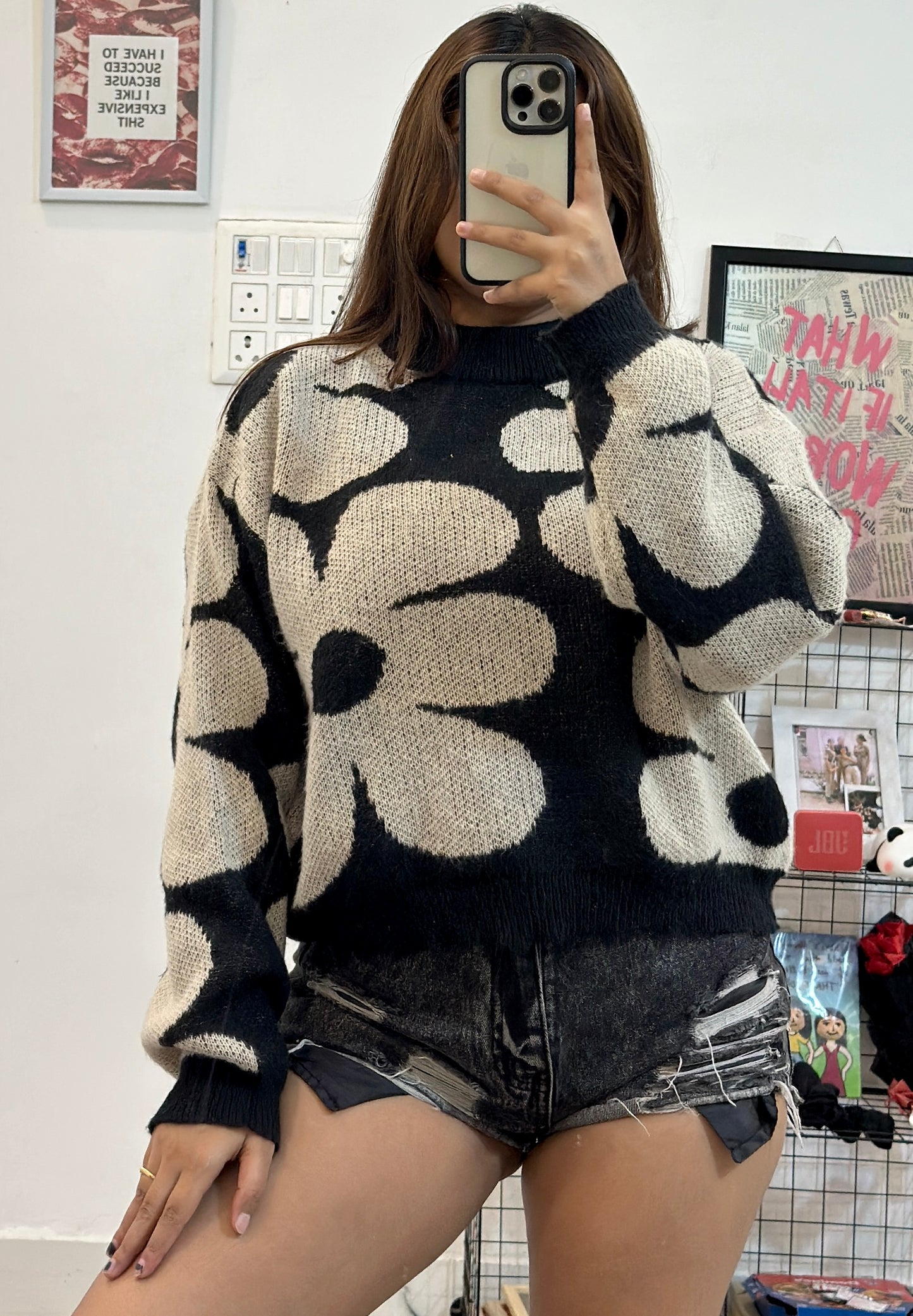 Oversized Korean sweater (40-42)