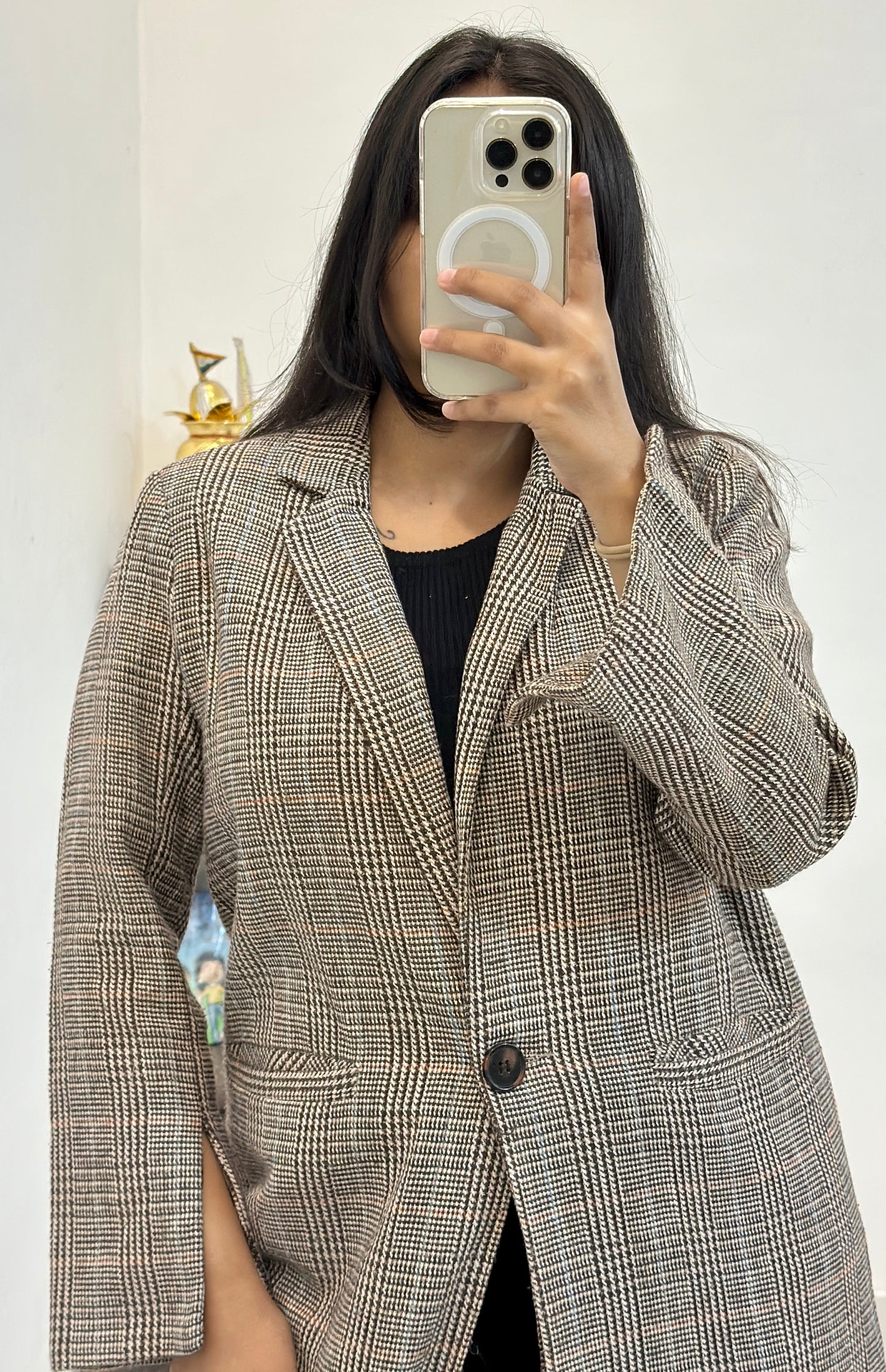 Korean long coat (34-36)