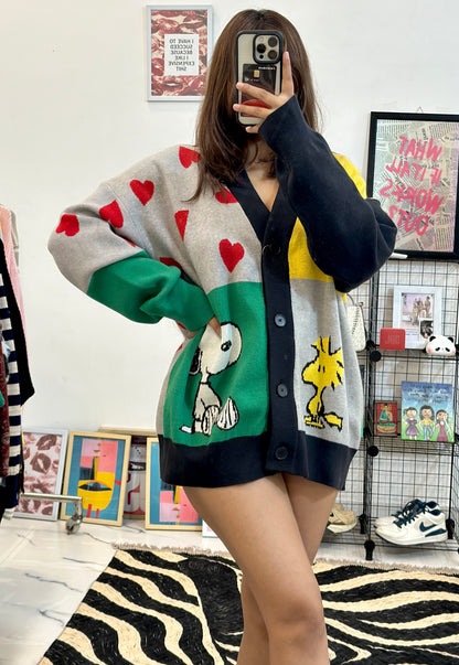 Oversized Korean cardigan(46-48)