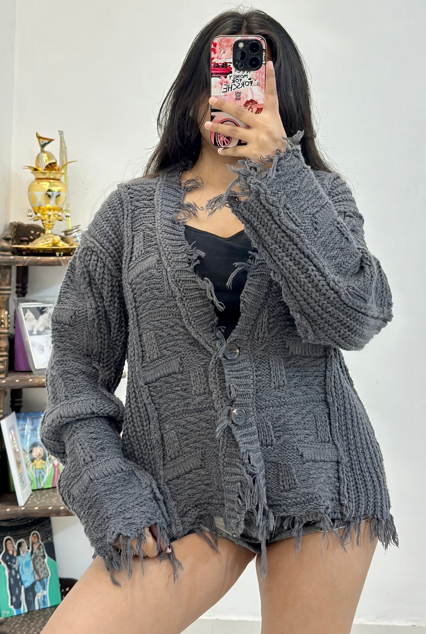 Oversized Korean cardigan (44-46 upto 2XL)