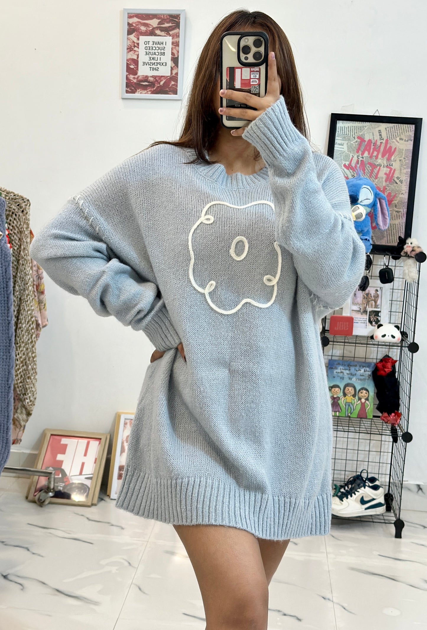 Oversized Korean sweater (42-44)