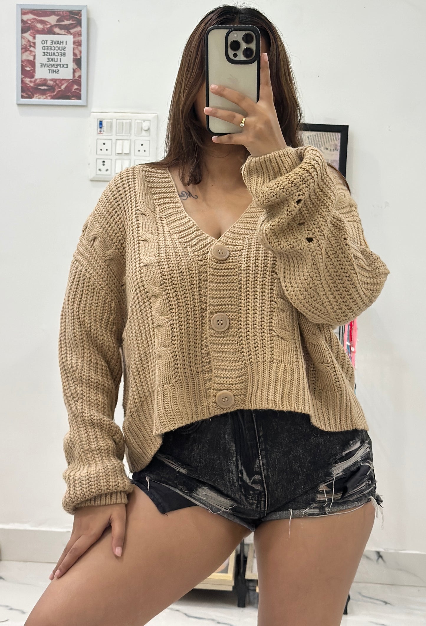 Oversized Korean cardigan (46-48)