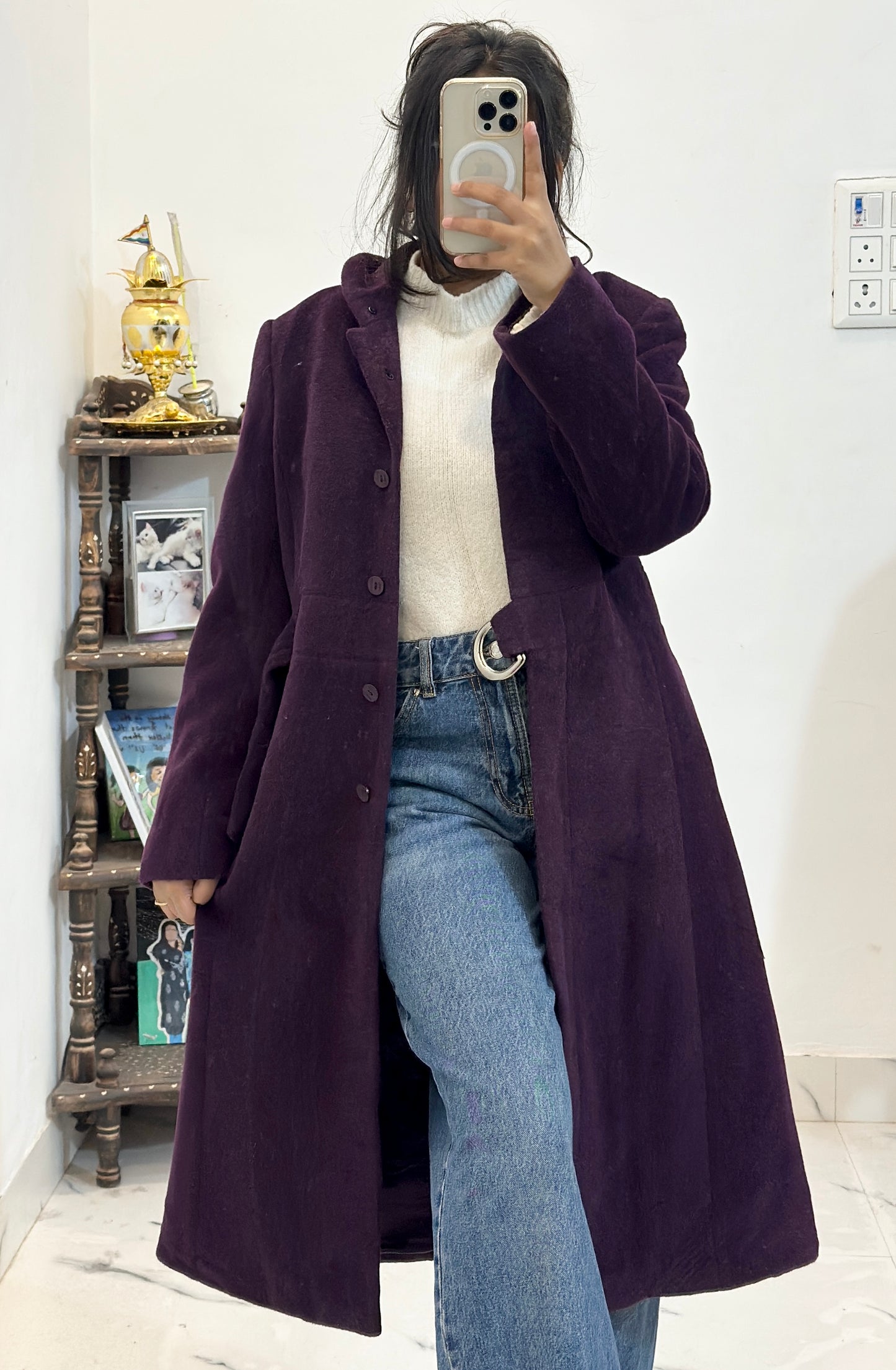Korean long coat (34-36)