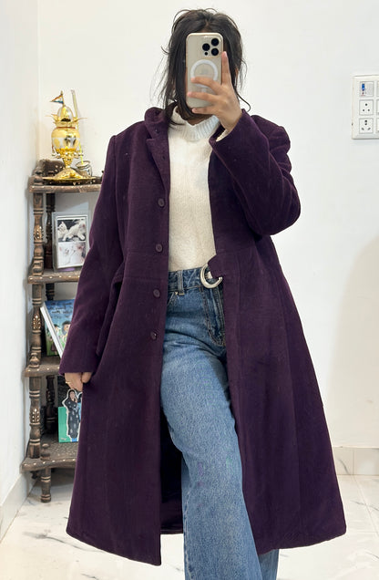 Korean long coat (34-36)