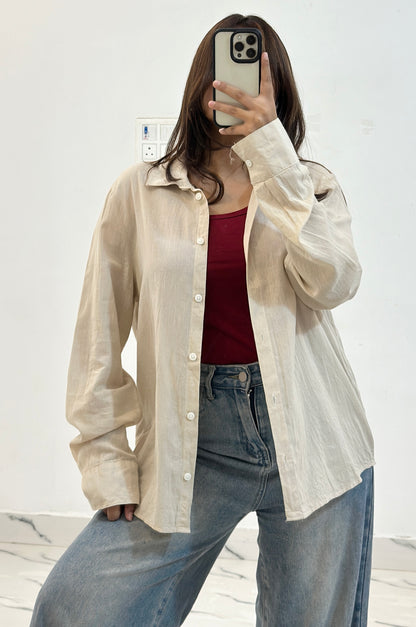 Linen shirt (36-38)