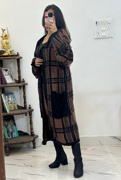 Oversized long heavy shrug/cardigan (upto 50)