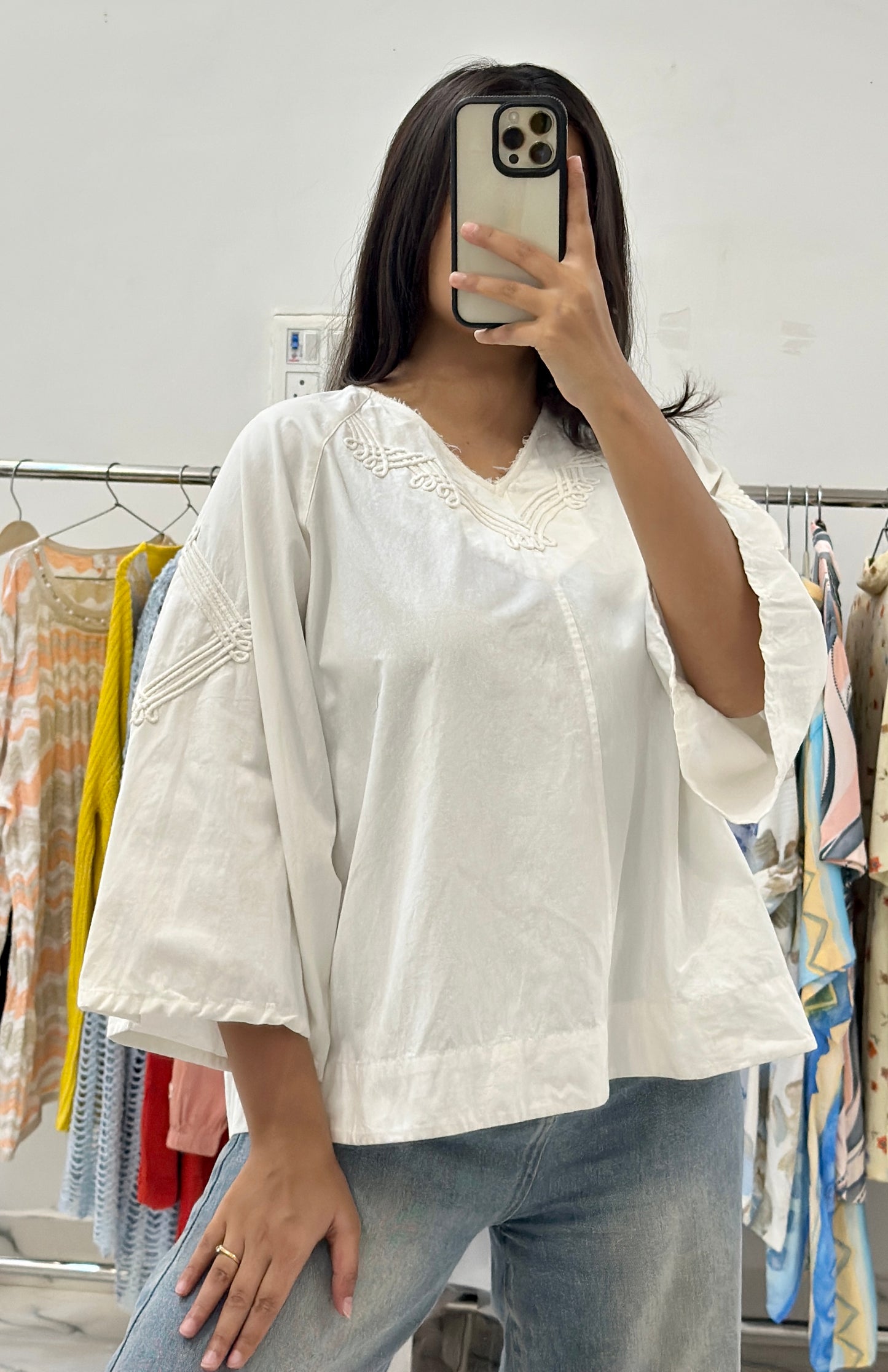 Oversized cotton top (40-42)