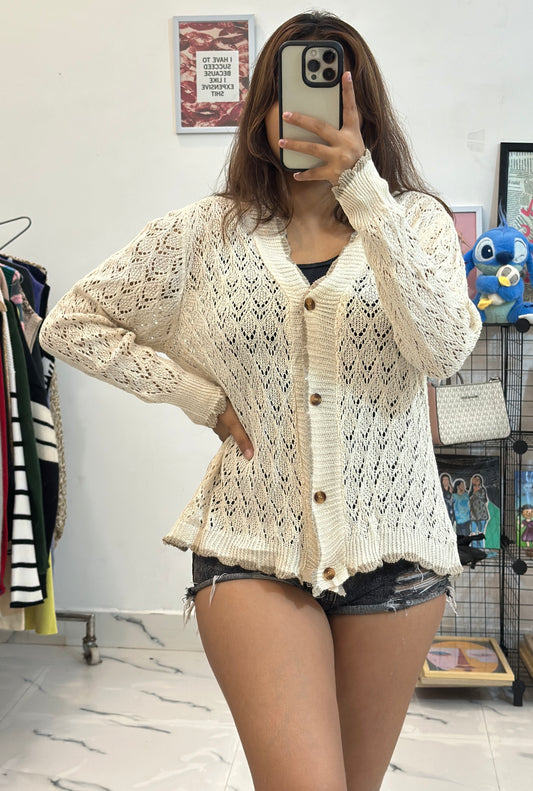 Pre winter crochet top (34-36)
