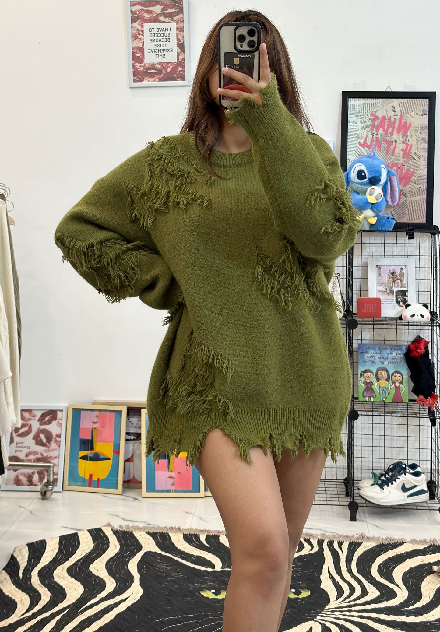 Oversized Korean sweater (42-44)