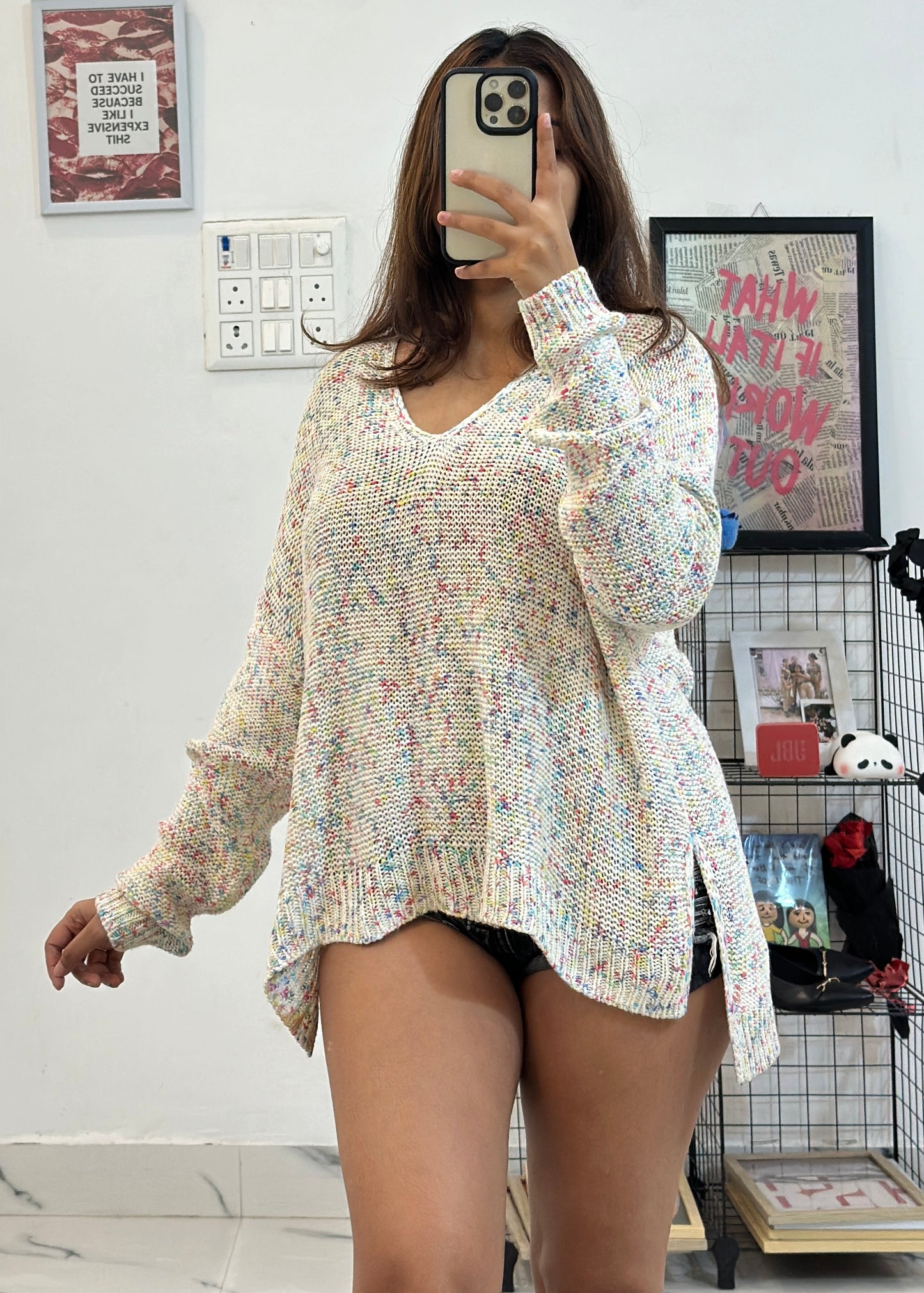 Oversized Korean sweater (42-44)