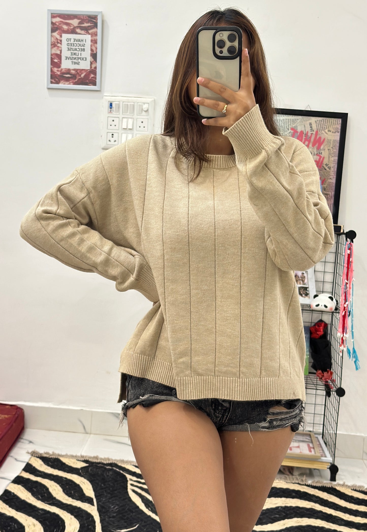 Oversized Korean sweater (42-44)