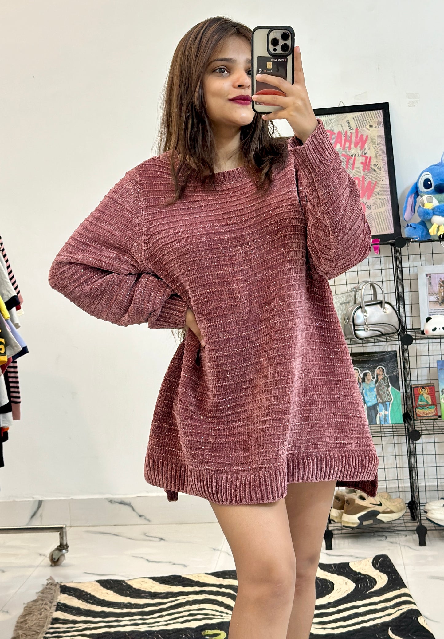Oversized Chanel sweater (44-46)