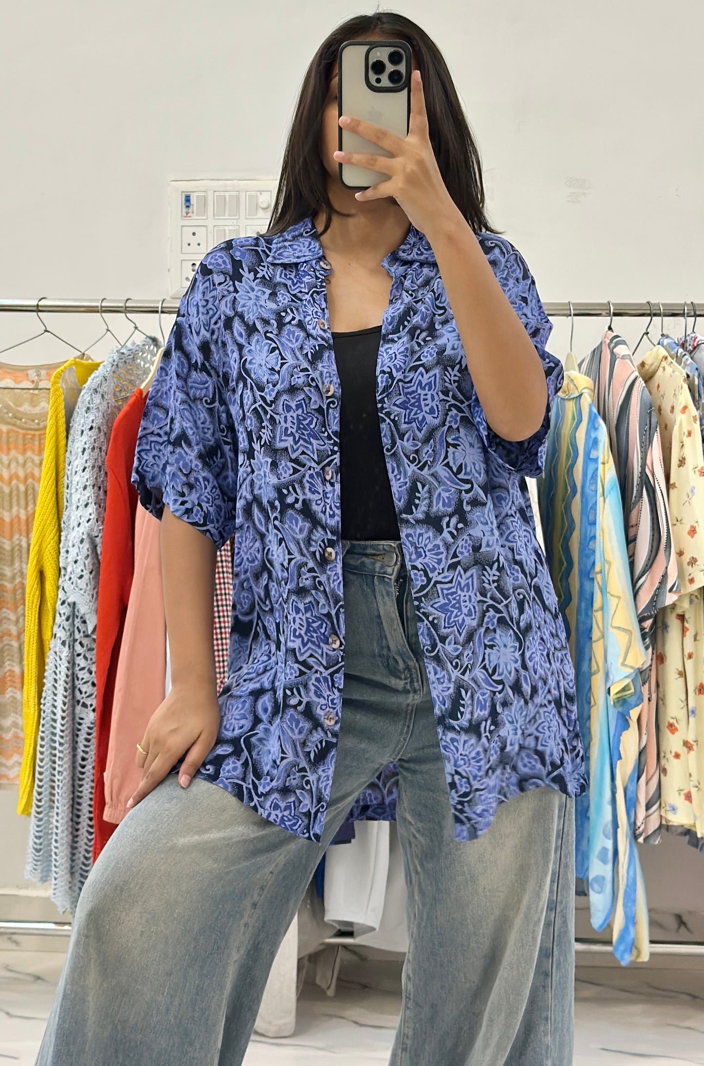 Pretty oversized shirt (40-42)
