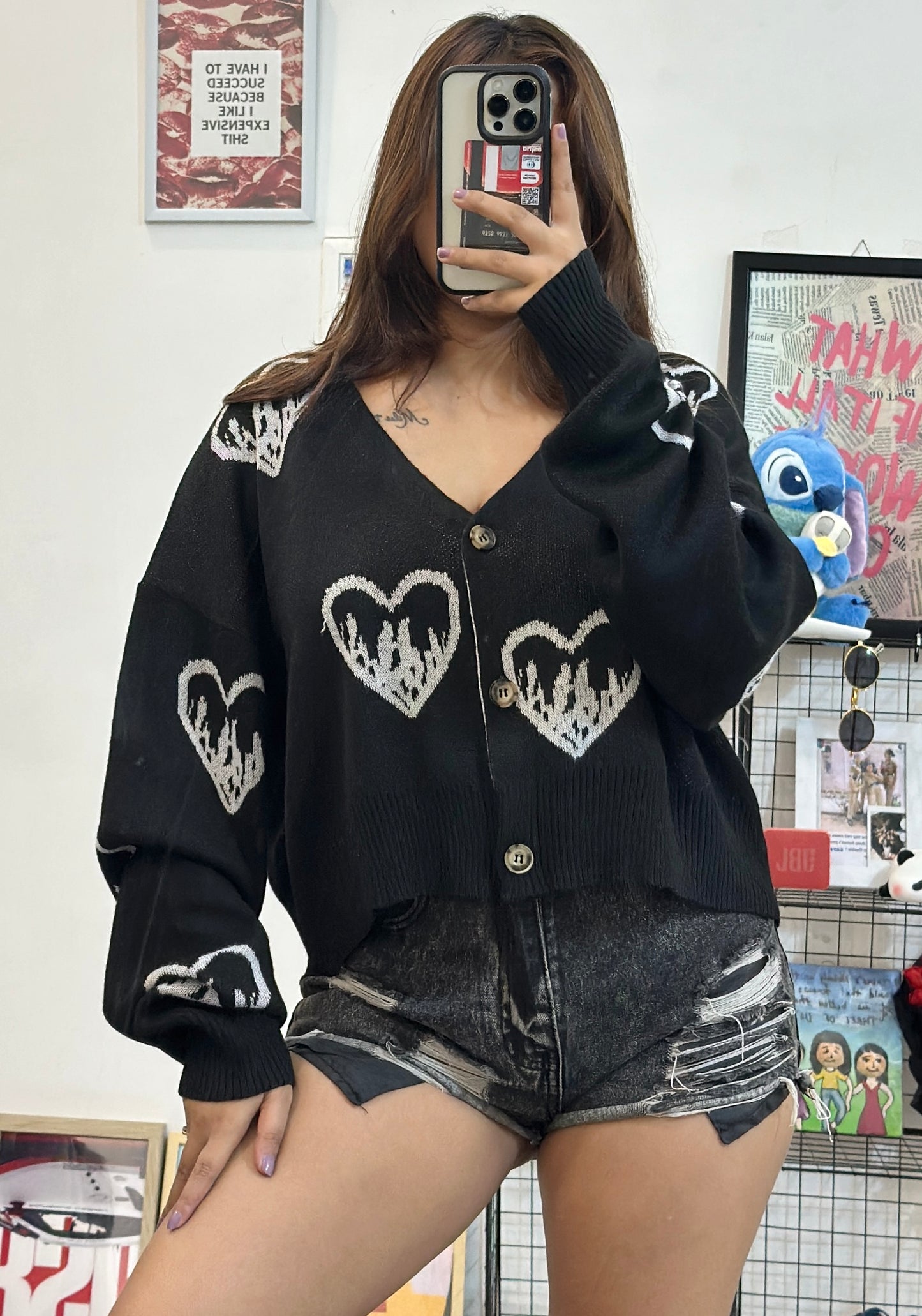 Oversized Korean cardigan (46-48)