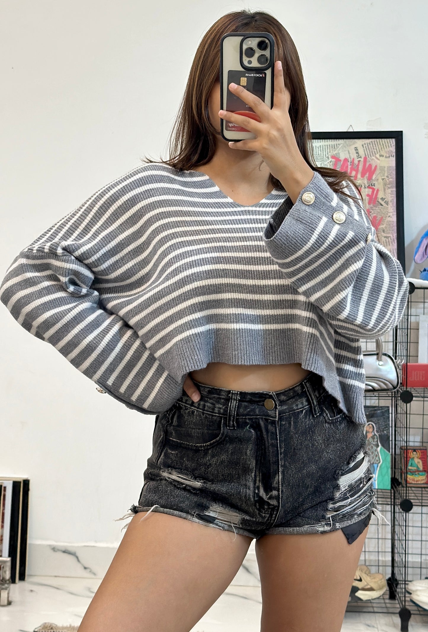 Oversized Korean sweater (46-48)