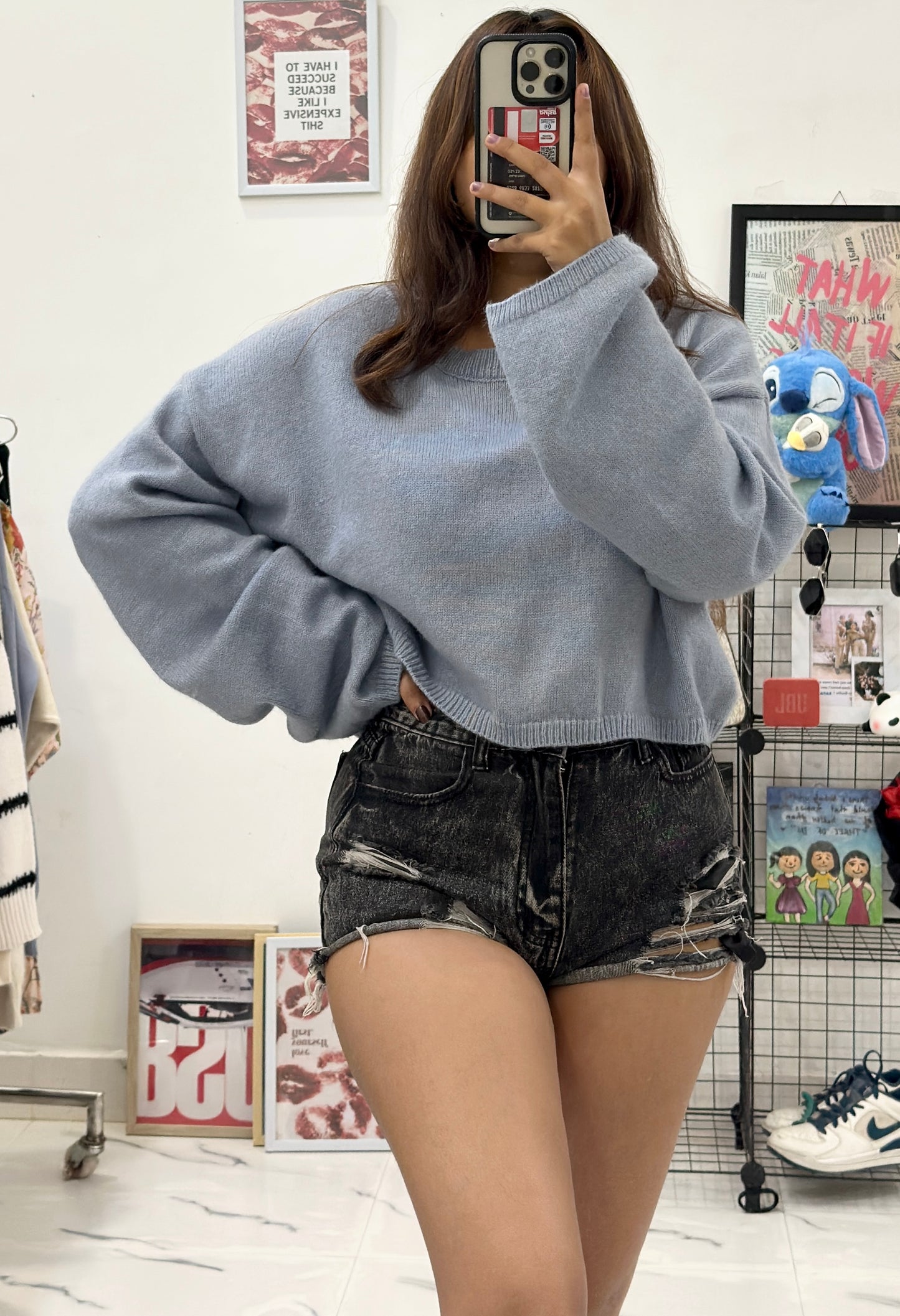 Oversized Korean sweater (46-48)