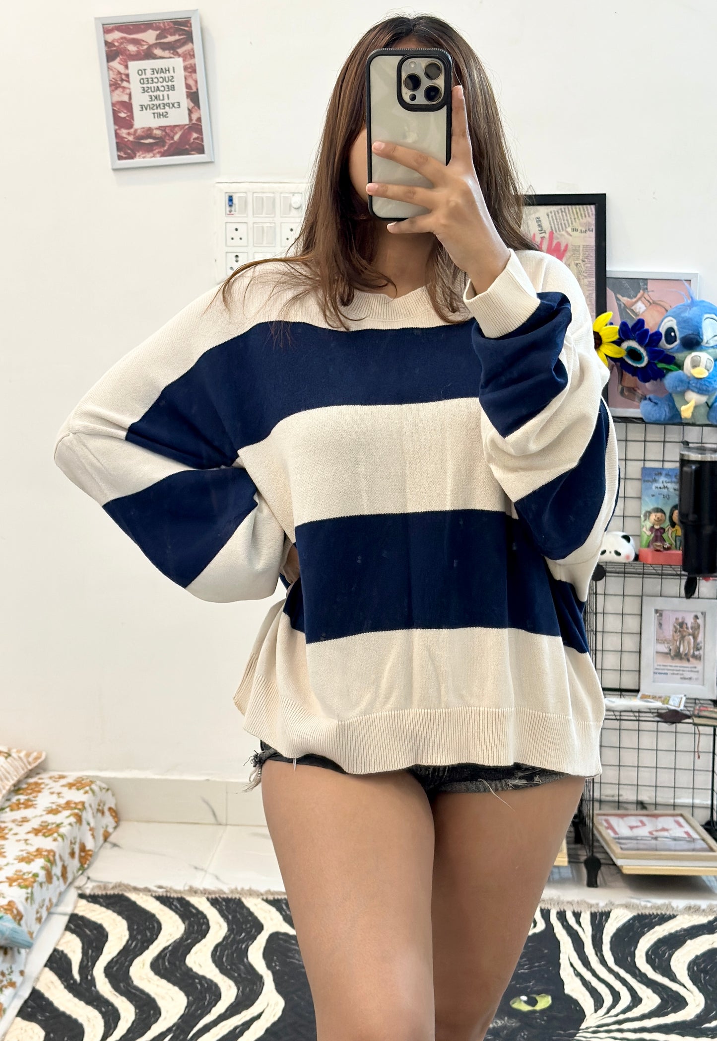 Oversized Korean sweater (42-48)